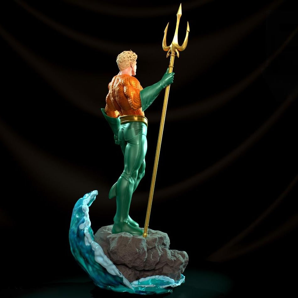 Fichier OBJ Aquaman Lowpoly Rigged·Objet pour impression 3D à Fichier OBJ Aquaman Lowpoly Rigged·Objet pour impression 3D à