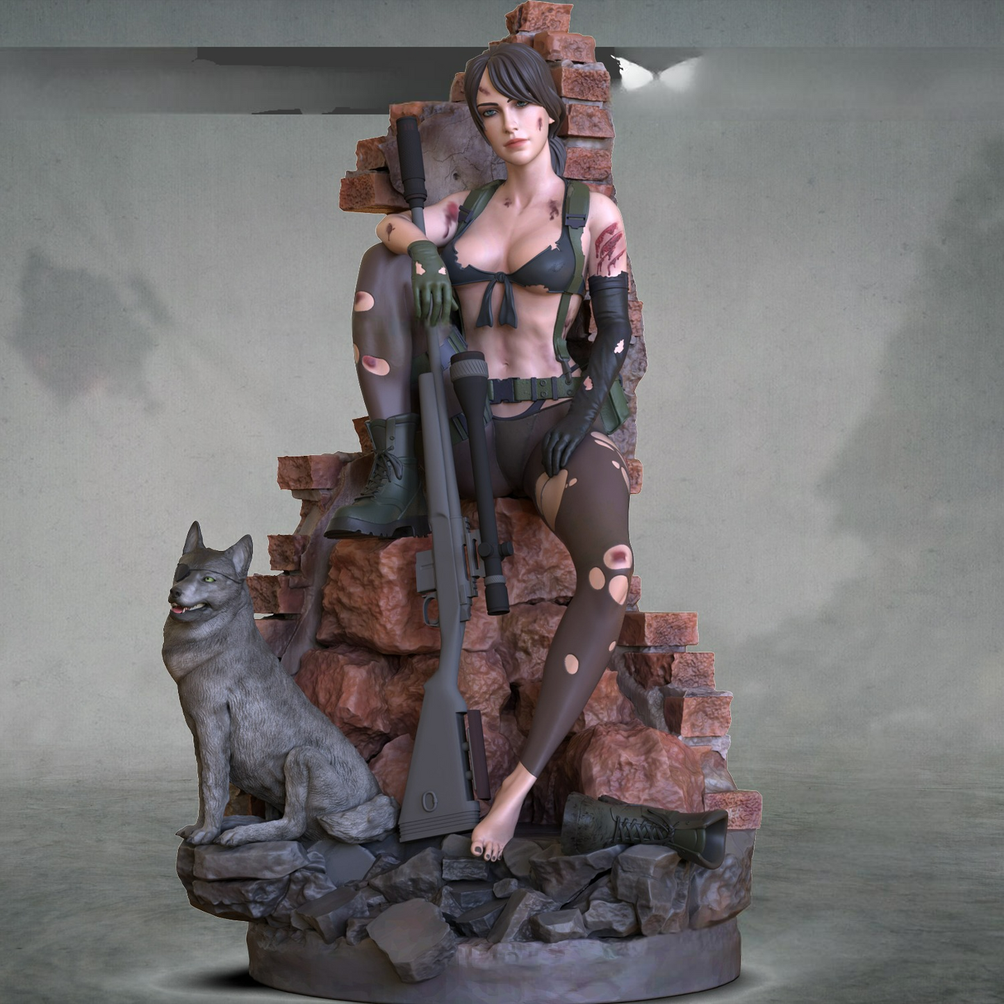 1868 Quiet NSFW - Metal Gear Solid - STL 3D Print Files