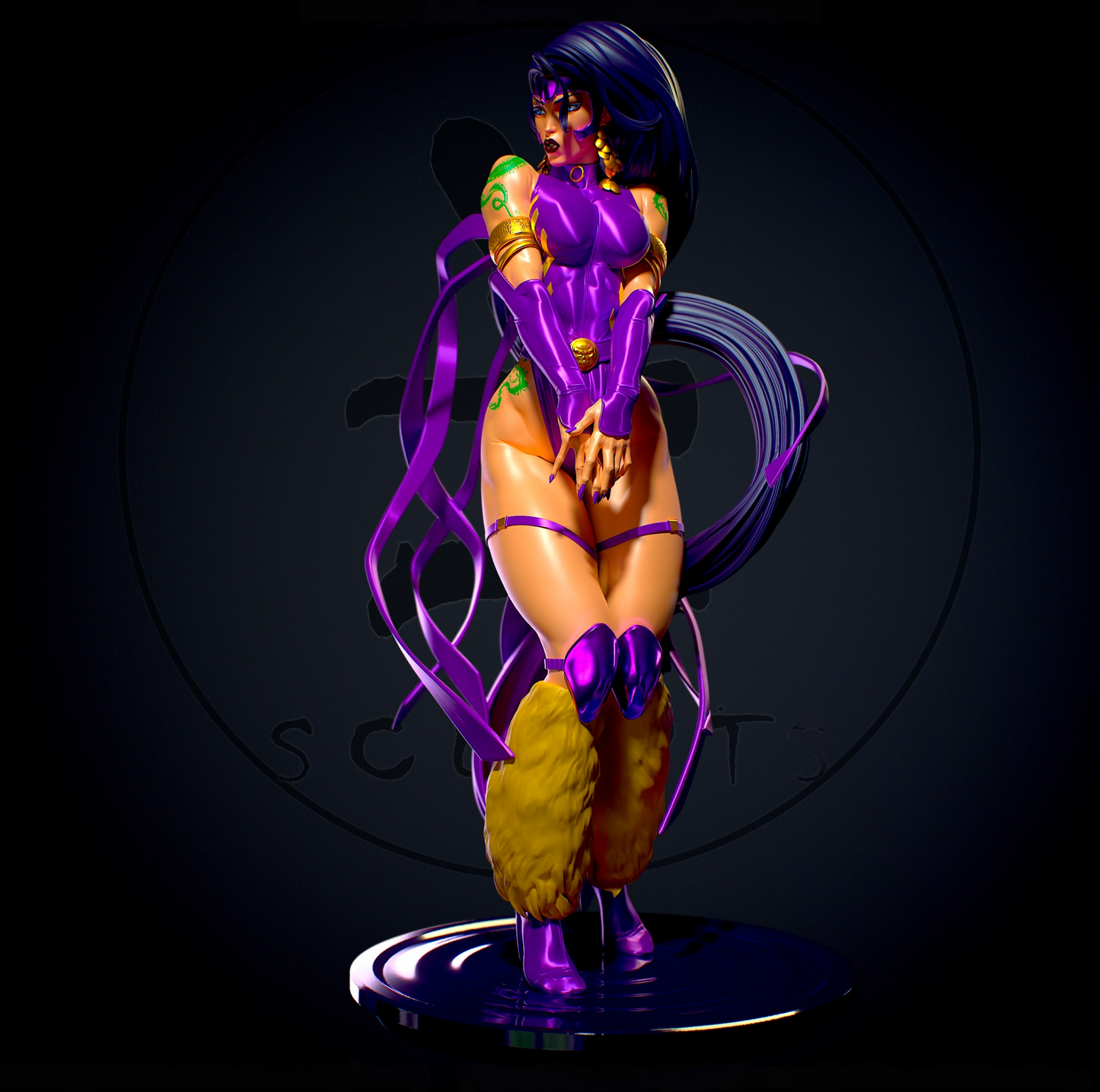 1879 Voodoo NSFW - Wildstorm - WildC.A.T. - STL 3D Print Files