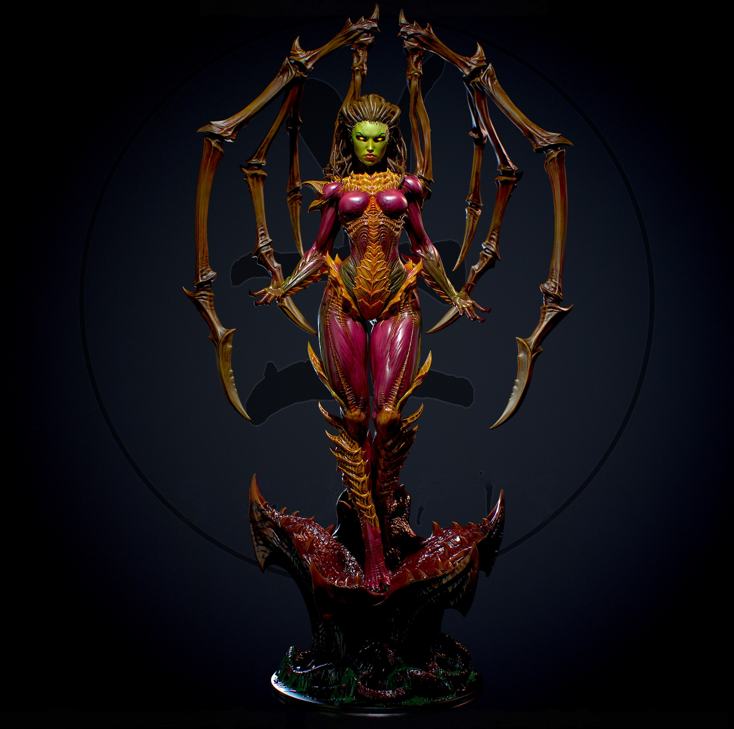 1885 Sarah Louise Kerrigan - Star Craft - STL 3D Print Files