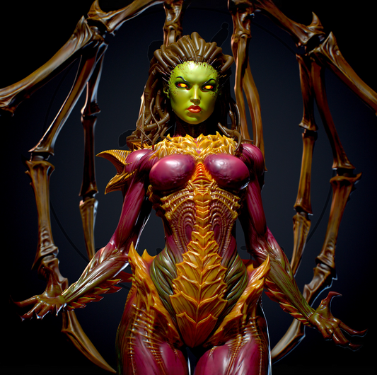 1885 Sarah Louise Kerrigan - Star Craft - STL 3D Print Files