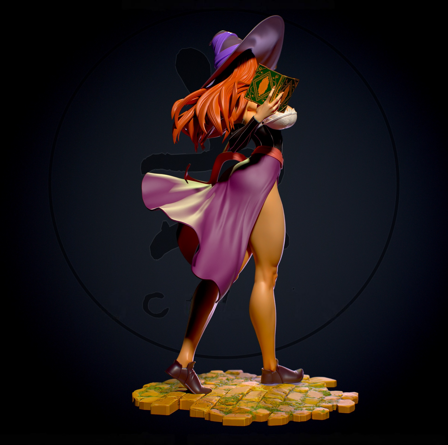 1886 Sorceress NSFW - Dragon's Crown - STL 3D Print Files