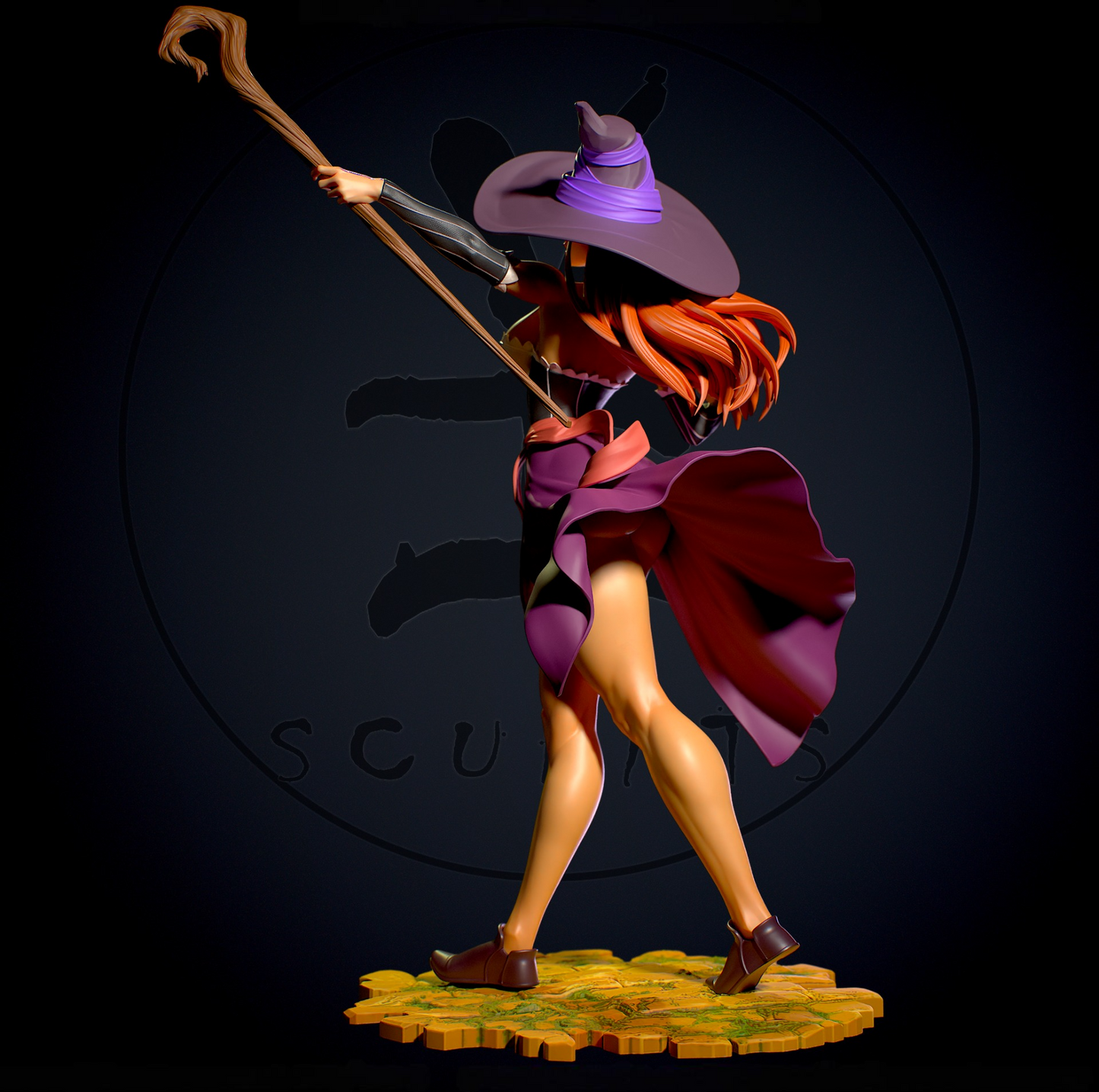 1886 Sorceress NSFW - Dragon's Crown - STL 3D Print Files