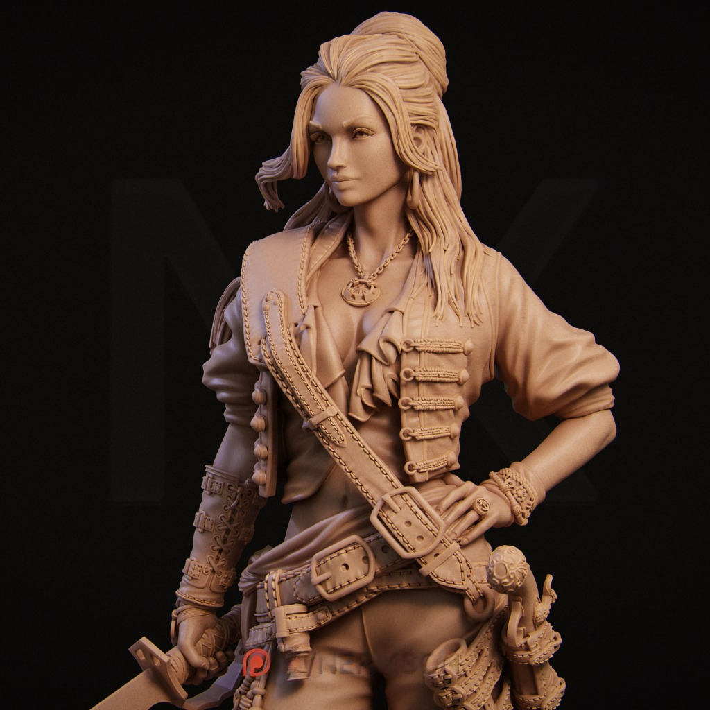 1916 Mariana - The Pirate - STL 3D Print Files