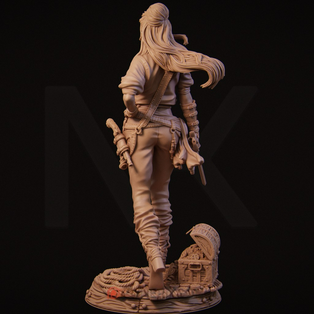 1916 Mariana - The Pirate - STL 3D Print Files