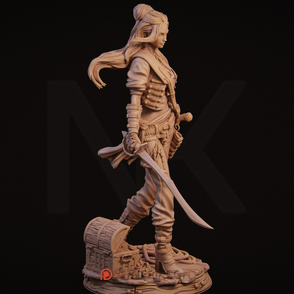 1916 Mariana - The Pirate - STL 3D Print Files