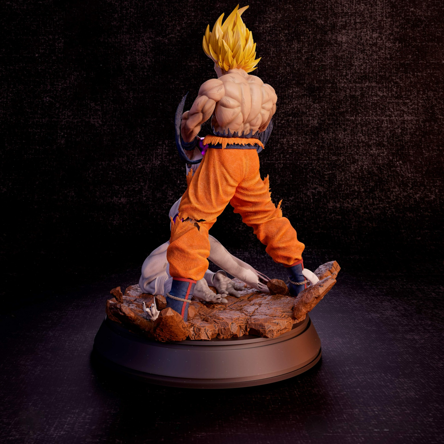 1975 Super Saiyan Goku vs Frieza - Dragon Ball Z - STL 3D Print Files