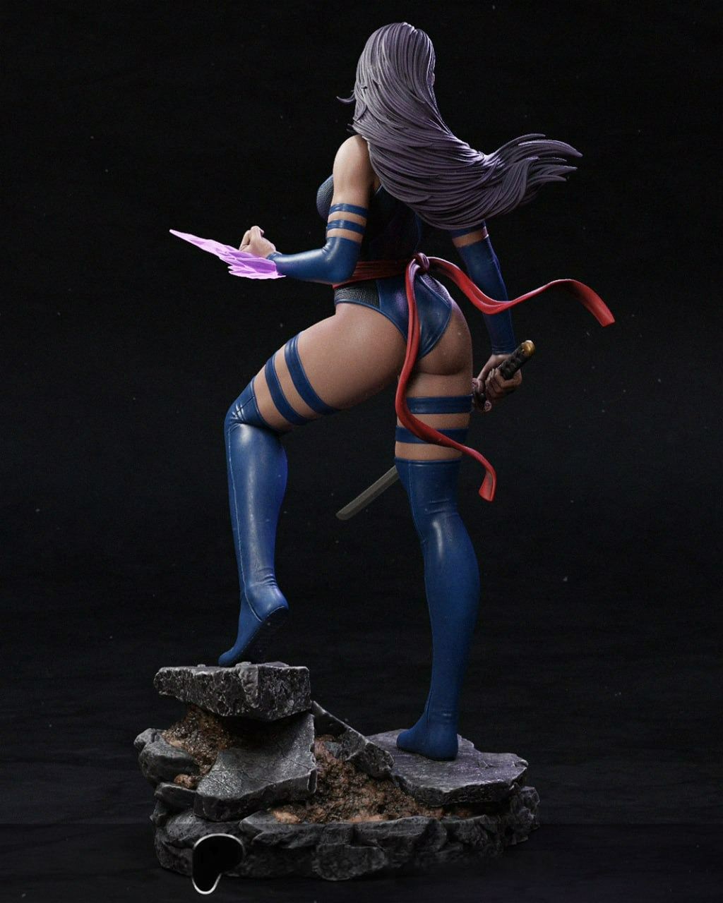 1982 Psylocke - X-MEN  - STL 3D Print Files