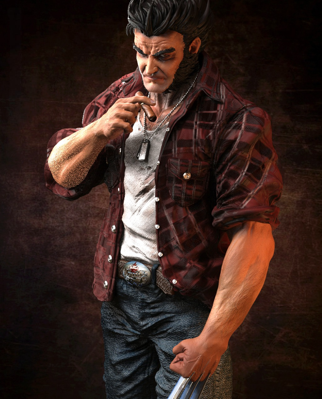 2007 Logan - WOLVERINE - STL 3D Print Files