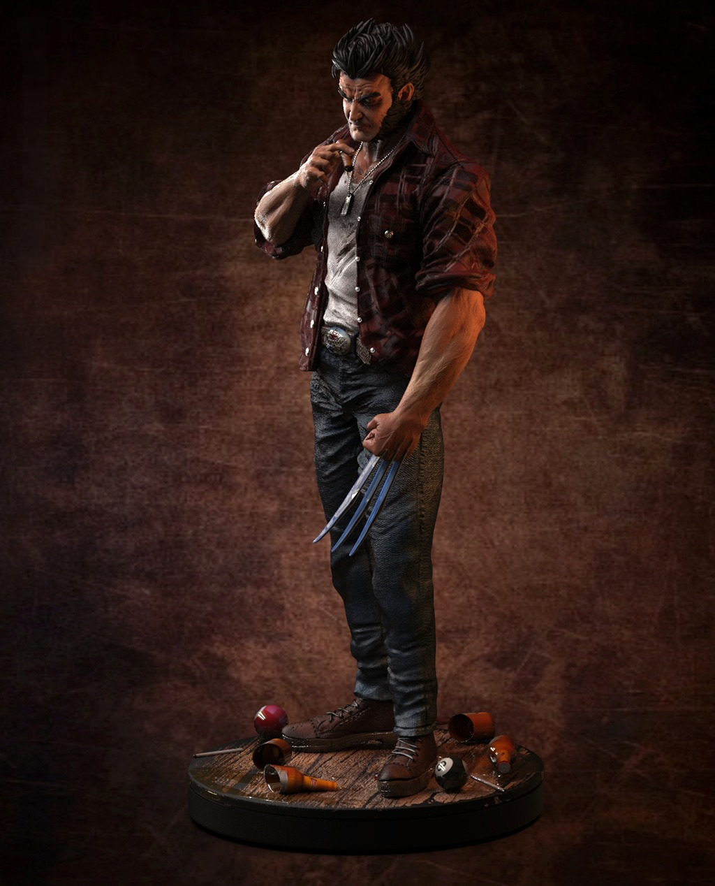 2007 Logan - WOLVERINE - STL 3D Print Files