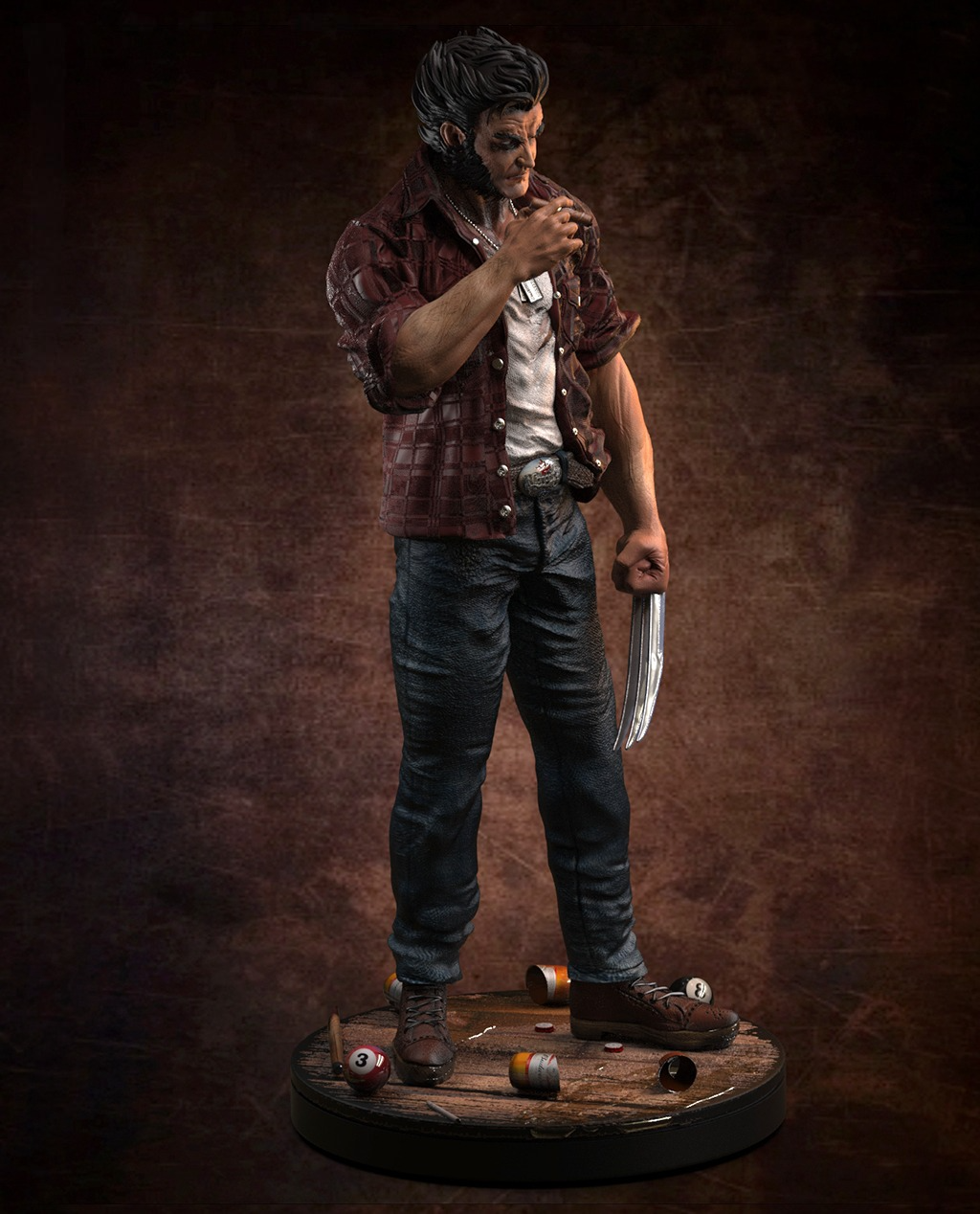 2007 Logan - WOLVERINE - STL 3D Print Files