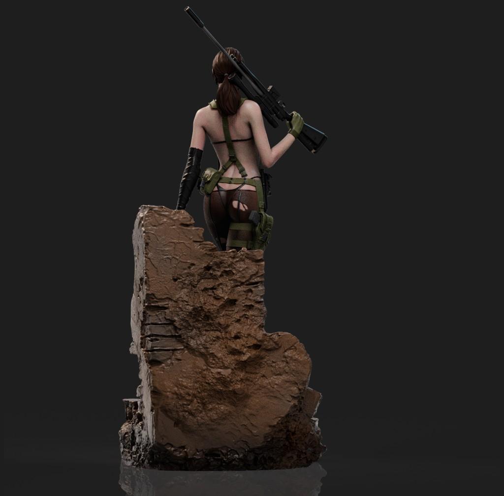 2027 Quiet - Metal Gear - STL 3D Print Files