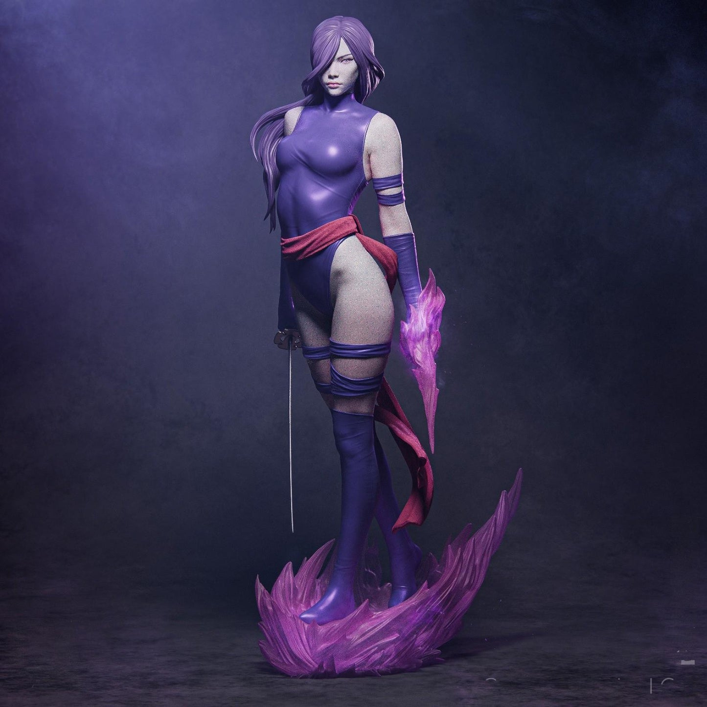 2028 Psylocke - X-MEN - STL 3D Print Files