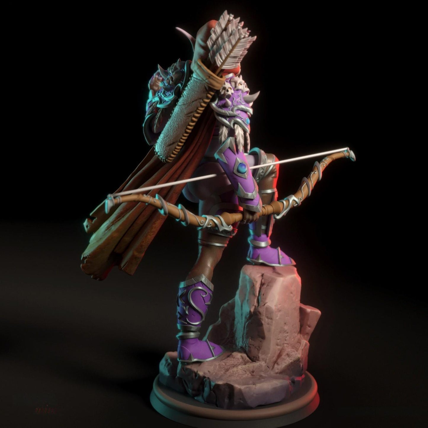 2034 Sylvanas Windrunner NSFW - WOW - STL 3D Print Files