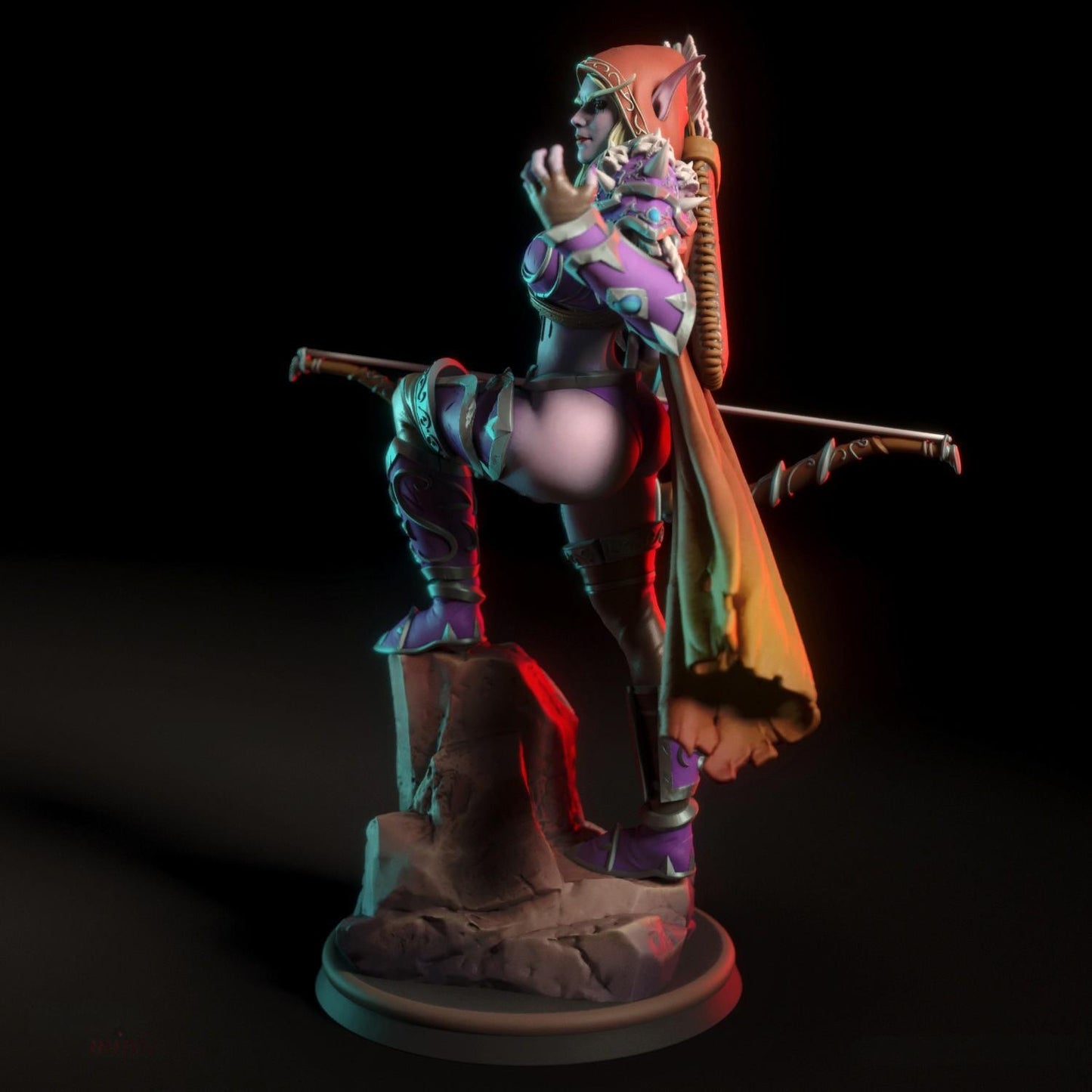 2034 Sylvanas Windrunner NSFW - WOW - STL 3D Print Files