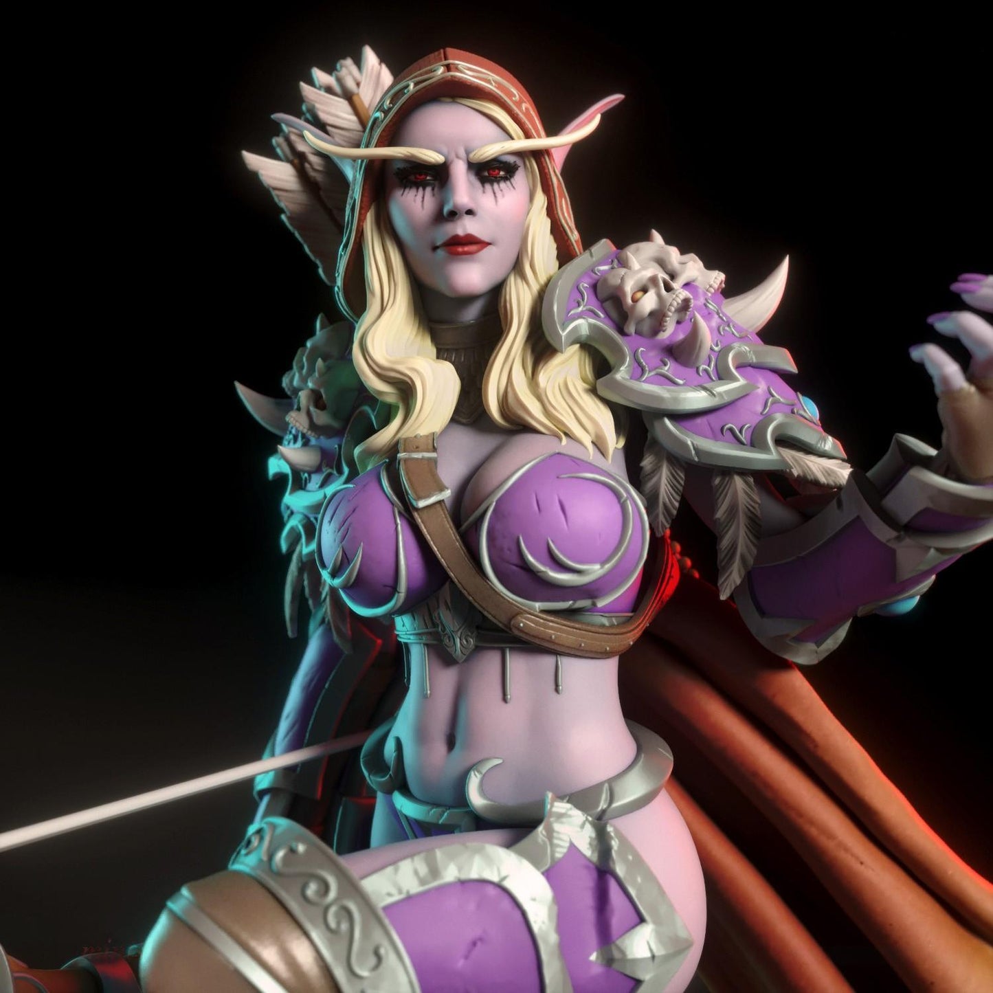 2034 Sylvanas Windrunner NSFW - WOW - STL 3D Print Files