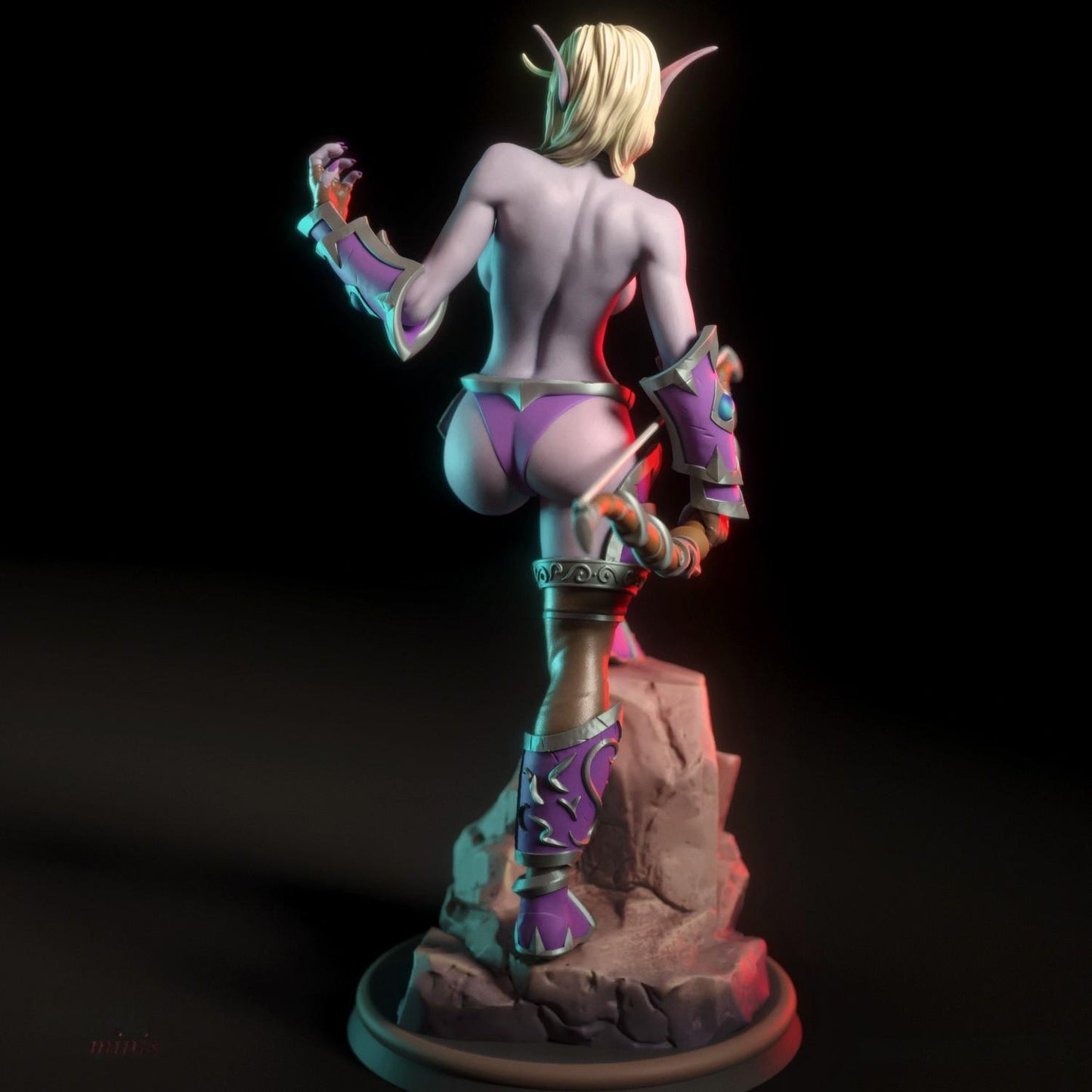 2034 Sylvanas Windrunner NSFW - WOW - STL 3D Print Files