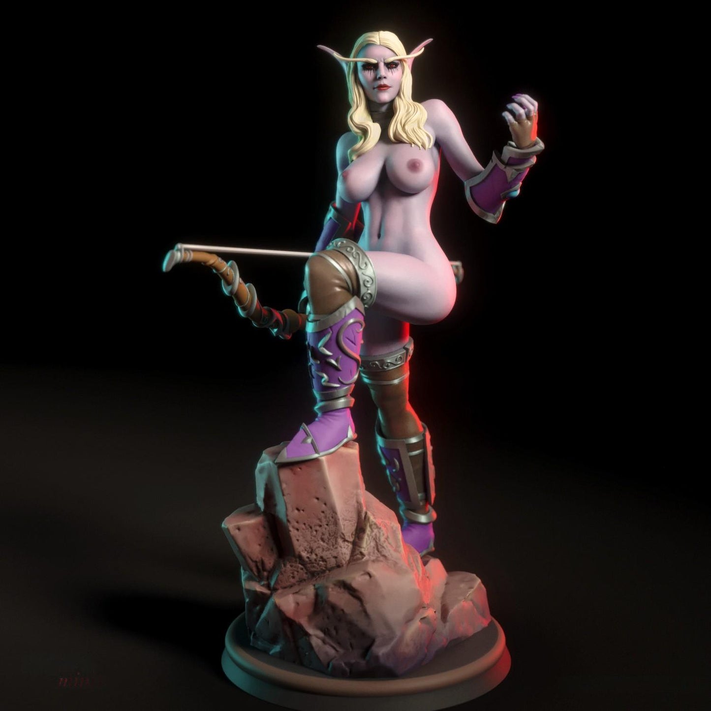 2034 Sylvanas Windrunner NSFW - WOW - STL 3D Print Files