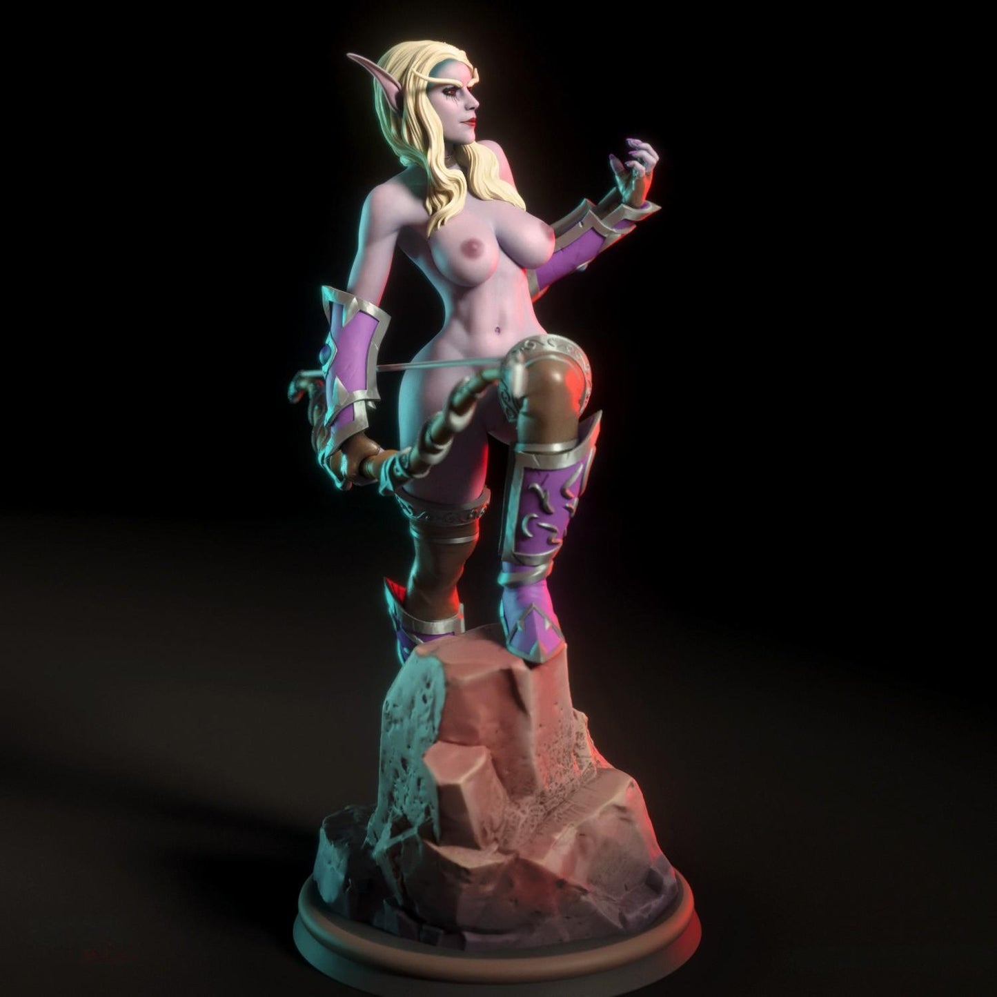 2034 Sylvanas Windrunner NSFW - WOW - STL 3D Print Files