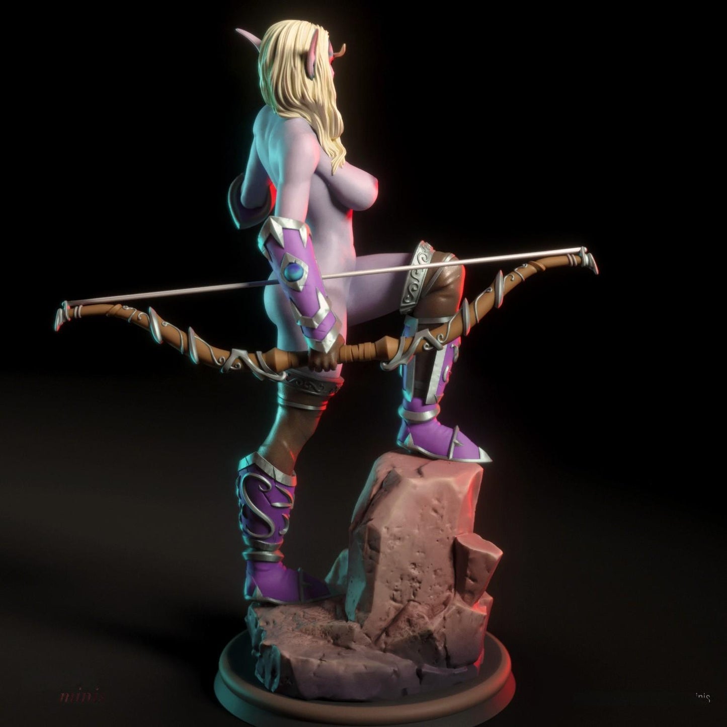 2034 Sylvanas Windrunner NSFW - WOW - STL 3D Print Files