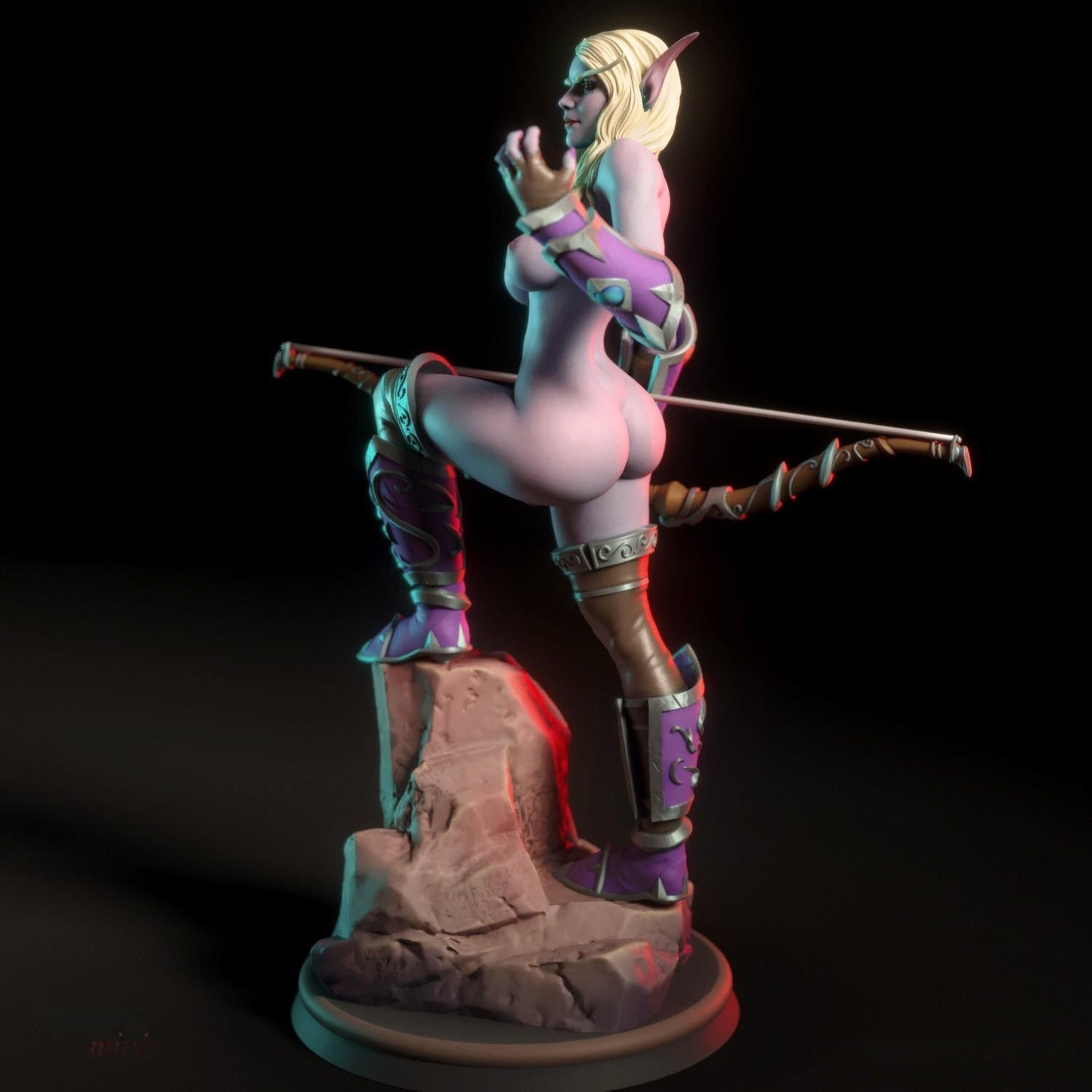 2034 Sylvanas Windrunner NSFW - WOW - STL 3D Print Files