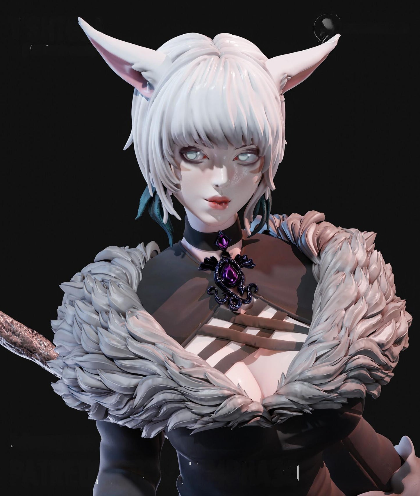 2046 Y'shtola Rhul NSFW - Final Fantasy - STL 3D Print Files