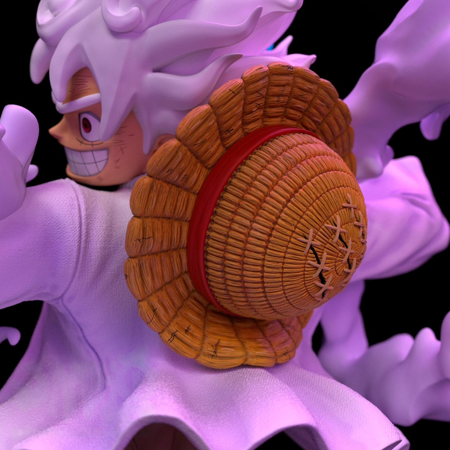 2079 Luffy Gear 5 - One Piece - STL 3D Print Files