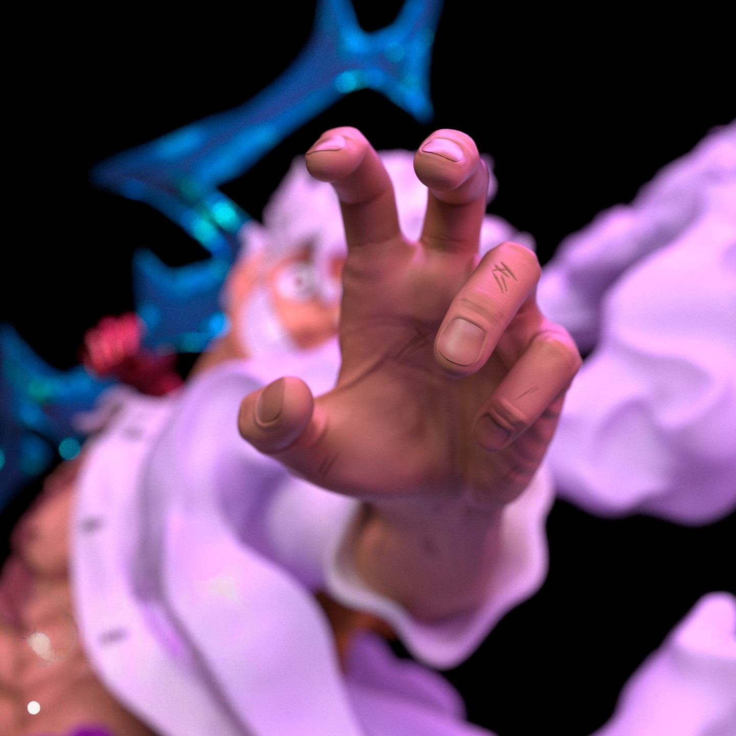 2079 Luffy Gear 5 - One Piece - STL 3D Print Files