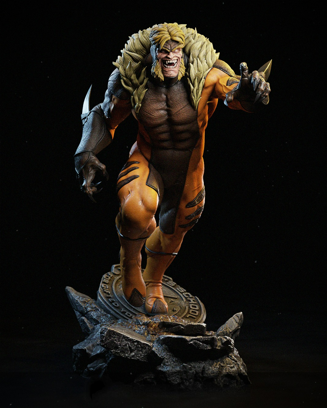 2082 Sabretooth - X-Men - STL 3D Print Files