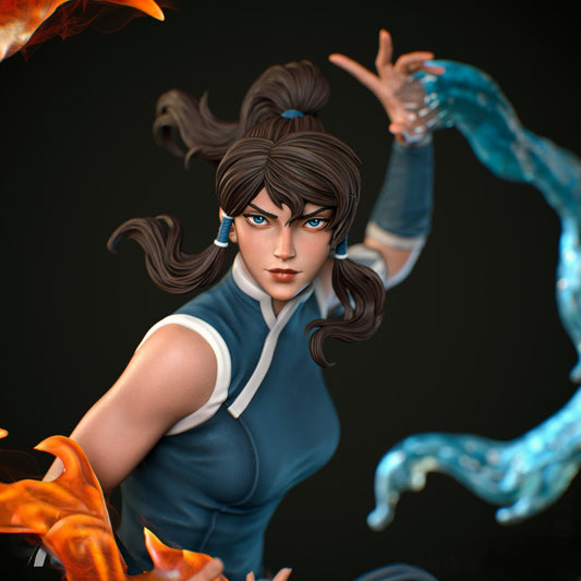 2104 Korra - Avatar - STL 3D Print Files