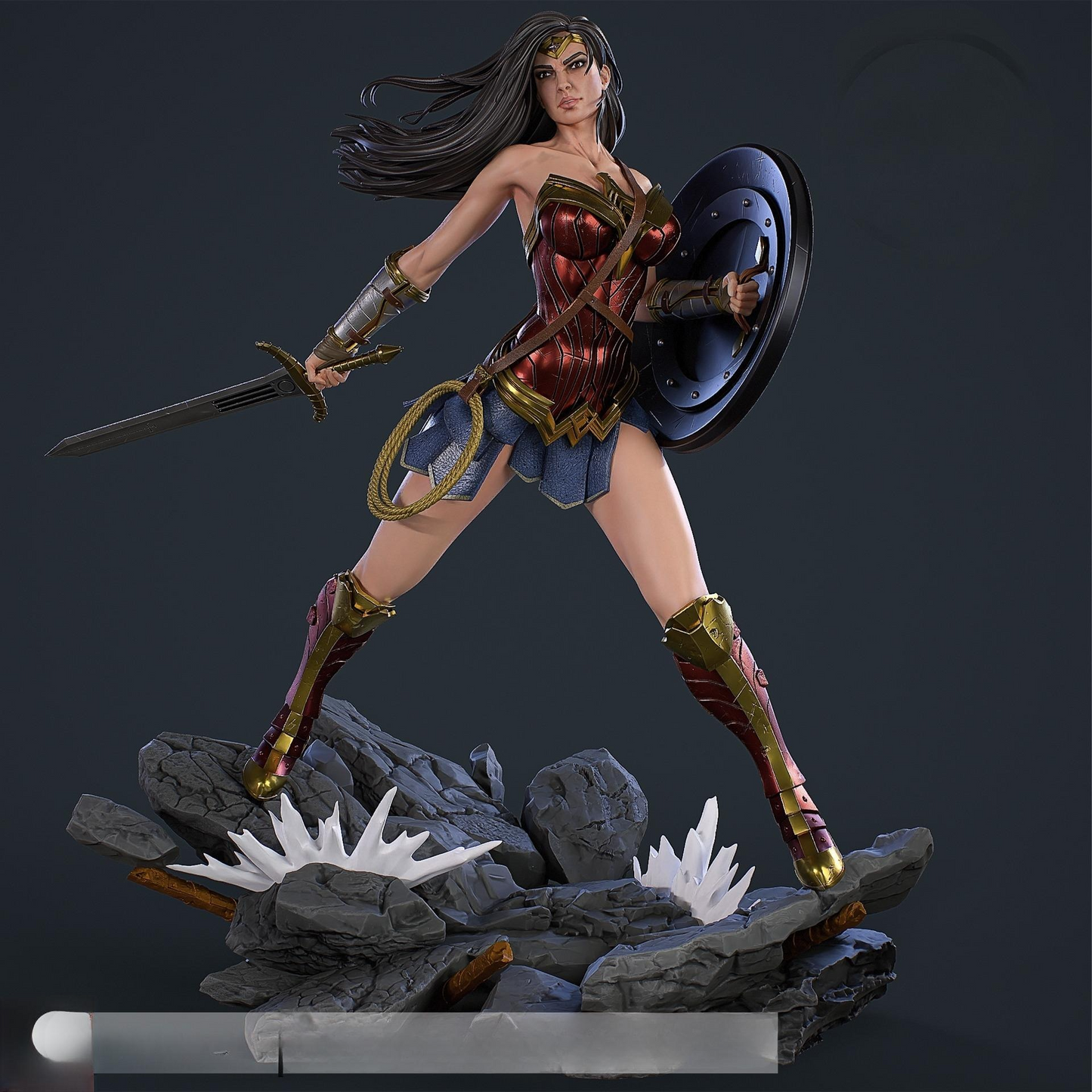 2108 Wonder Woman - DC Comics - STL 3D Print Files