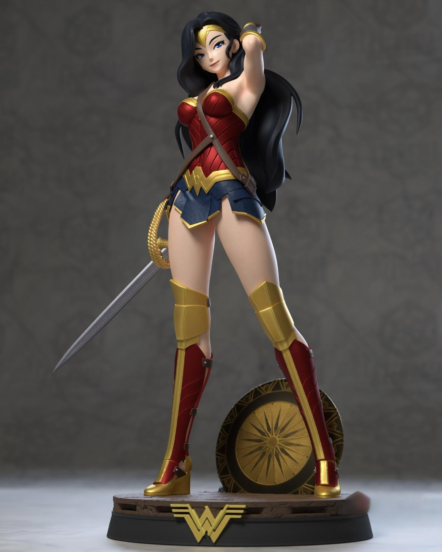 2118 Wonder Woman Comic NSFW - STL 3D Print Files