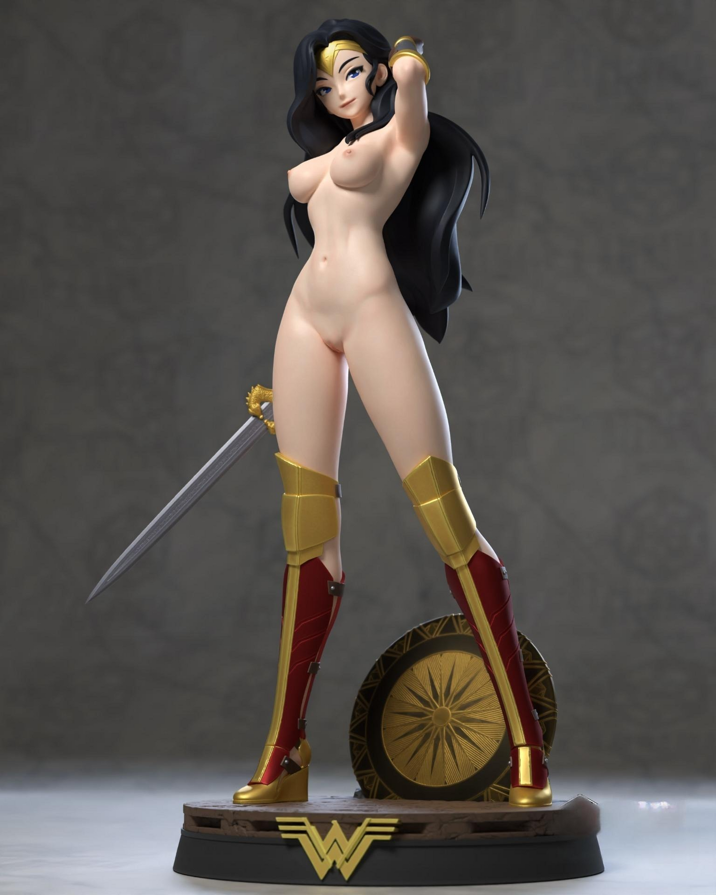 2118 Wonder Woman Comic NSFW - STL 3D Print Files