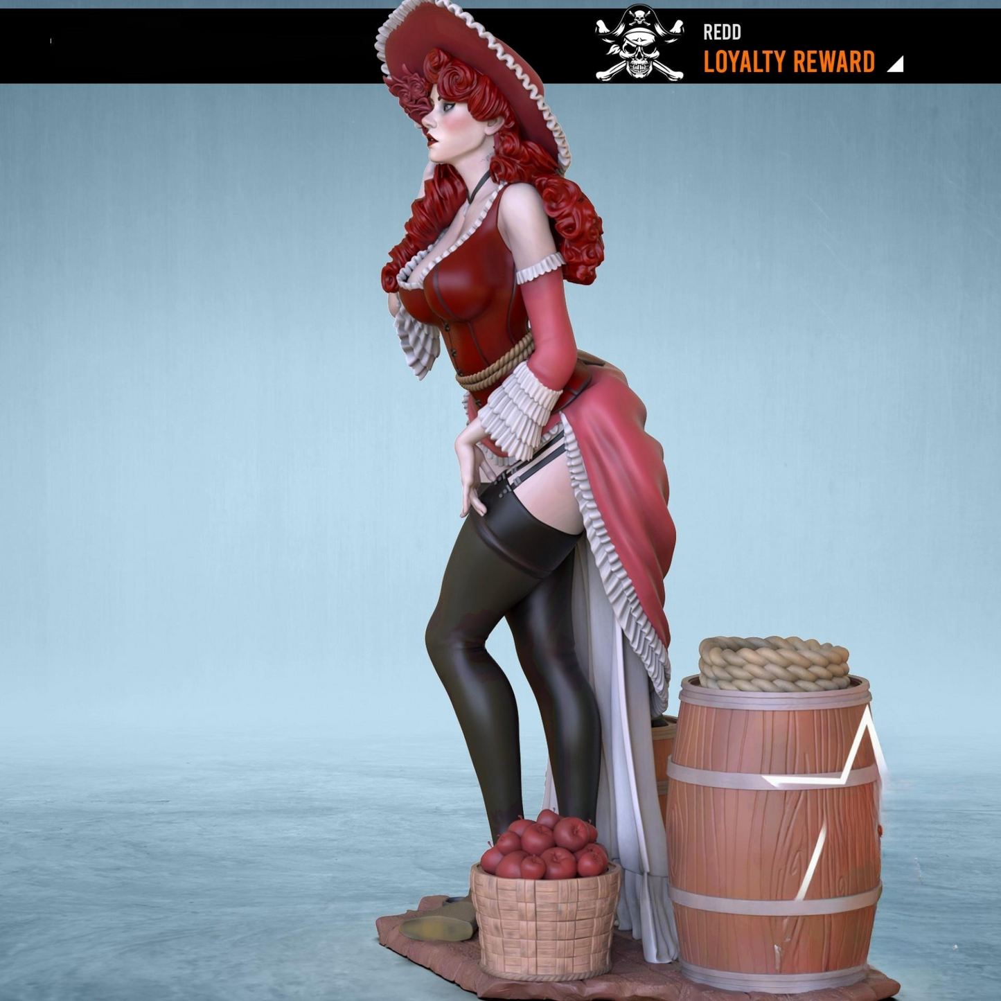 2120 Redd Waifu NSFW - STL 3D Print Files