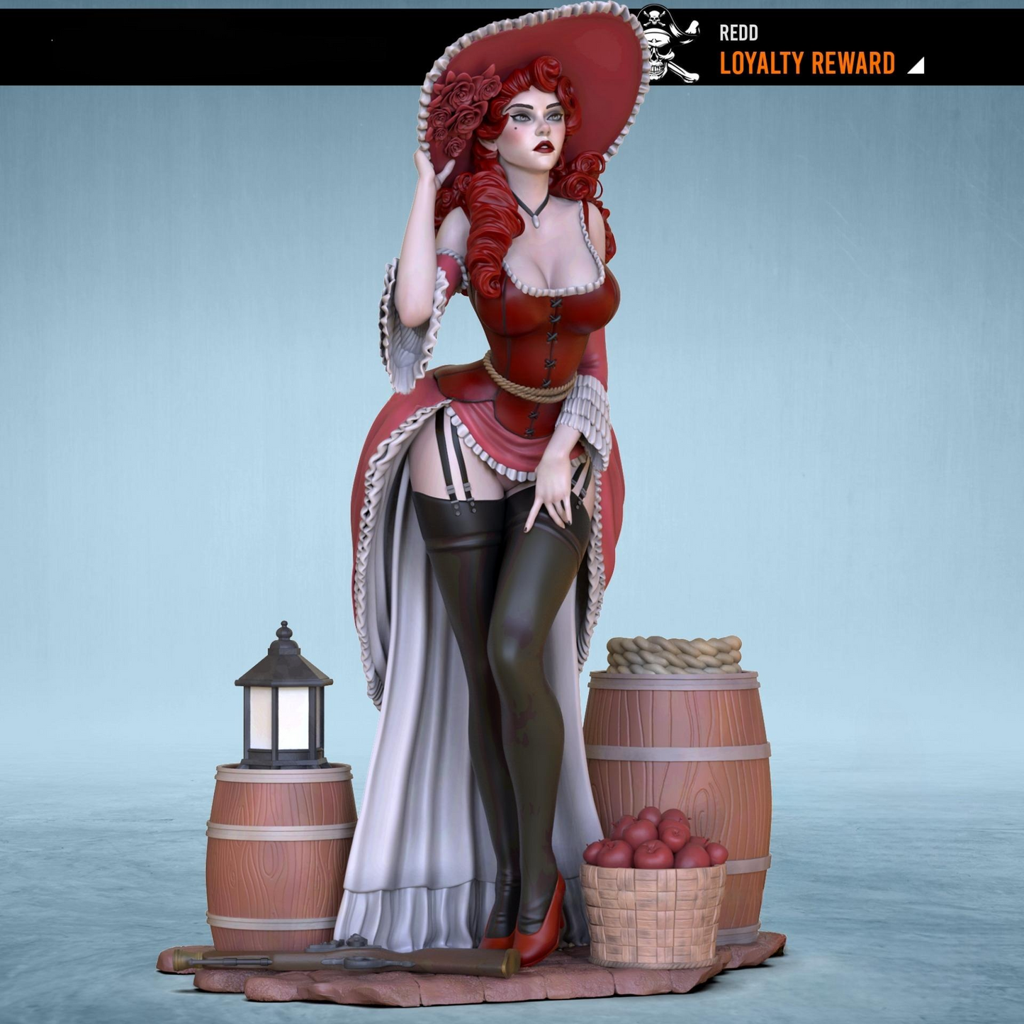 2120 Redd Waifu NSFW - STL 3D Print Files