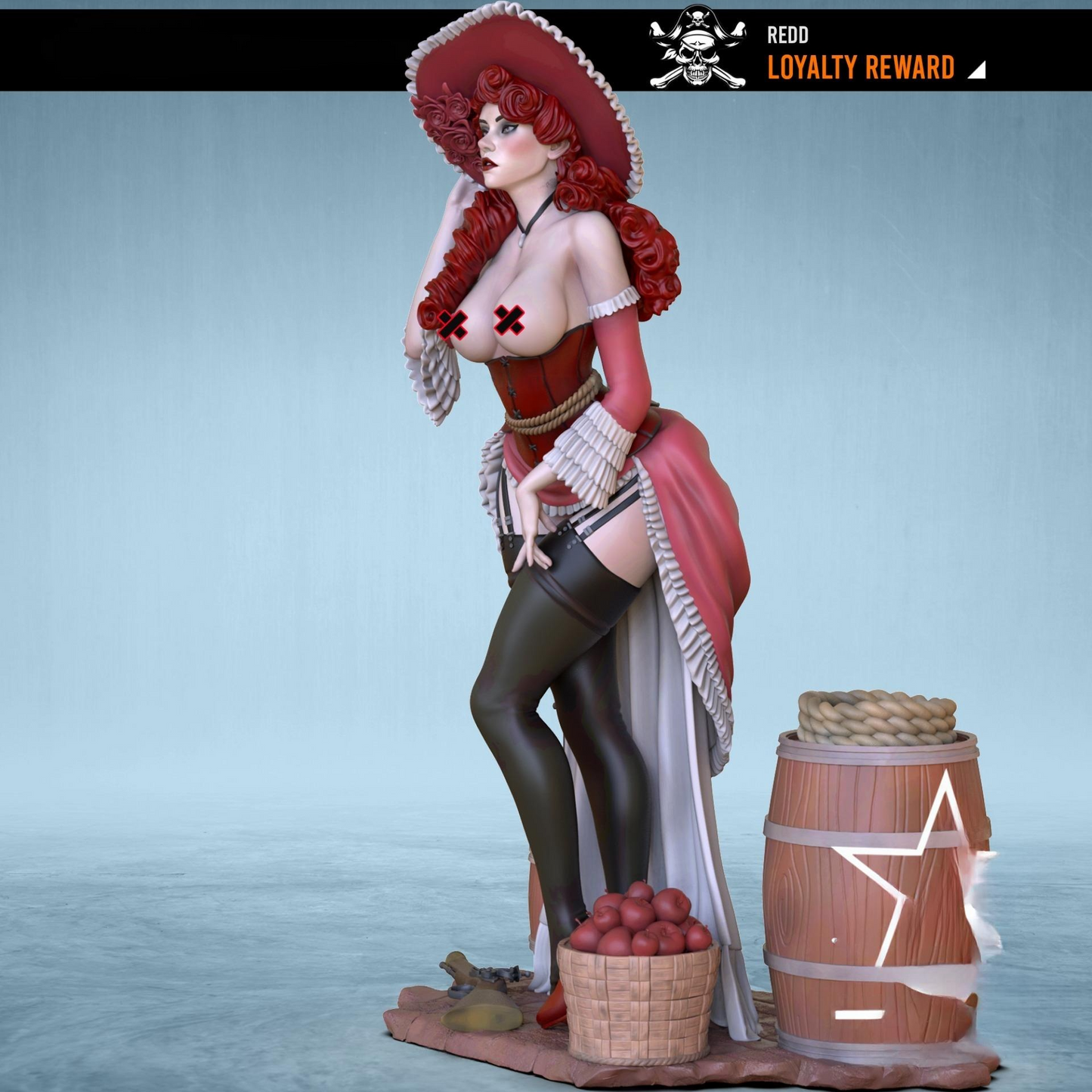 2120 Redd Waifu NSFW - STL 3D Print Files