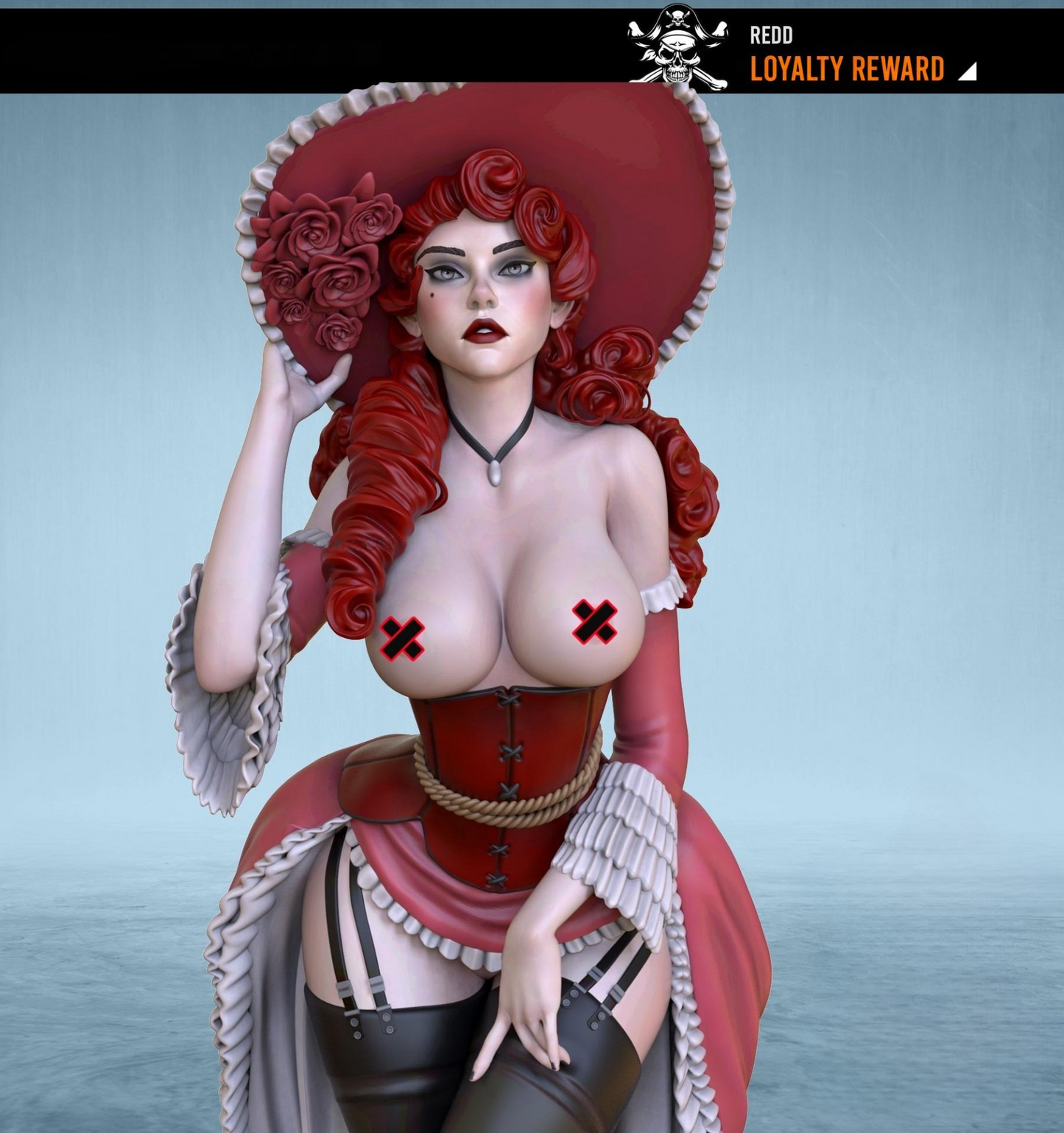 2120 Redd Waifu NSFW - STL 3D Print Files