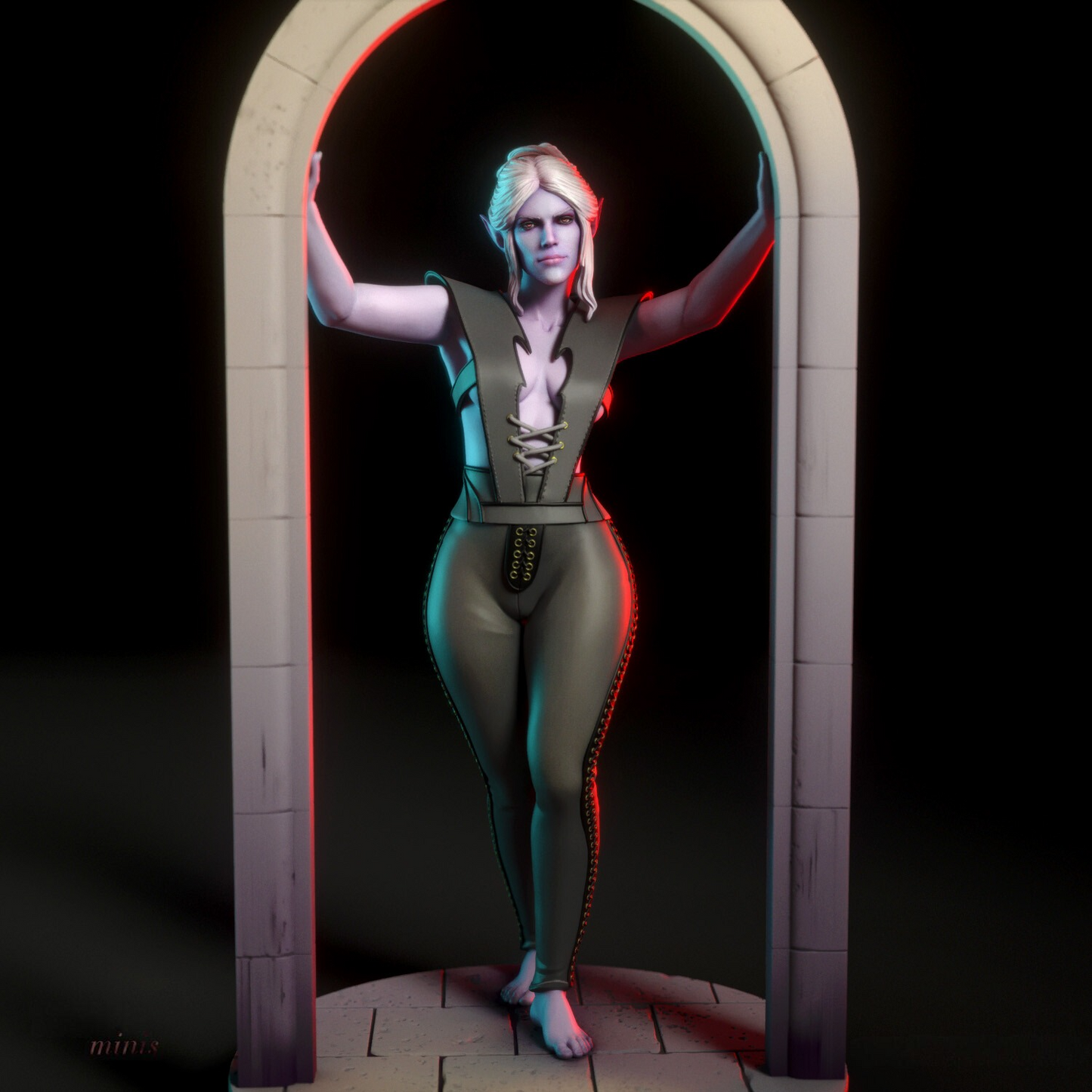 2122 Minthara NSFW - Baldurs Gate 3 - STL 3D Print Files