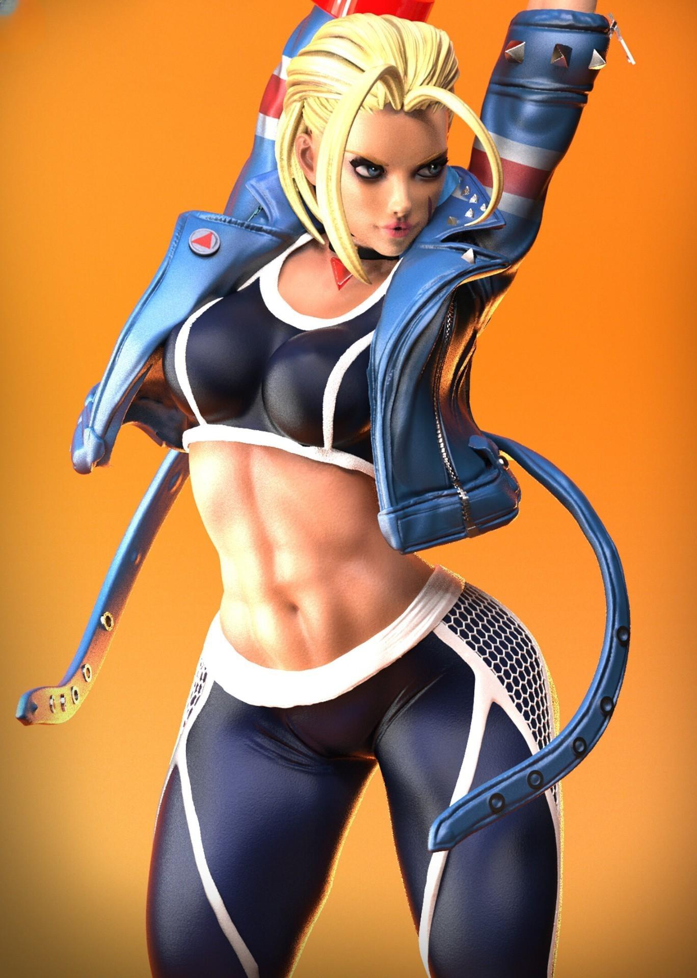 2126 Cammy - Street Fighter 6 - STL 3D Print Files