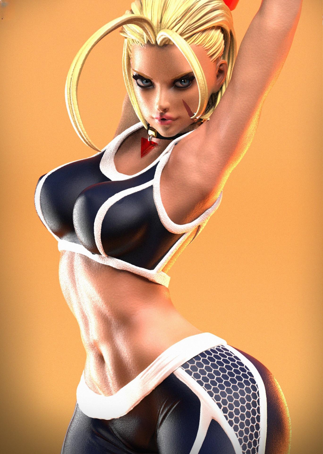 2126 Cammy - Street Fighter 6 - STL 3D Print Files