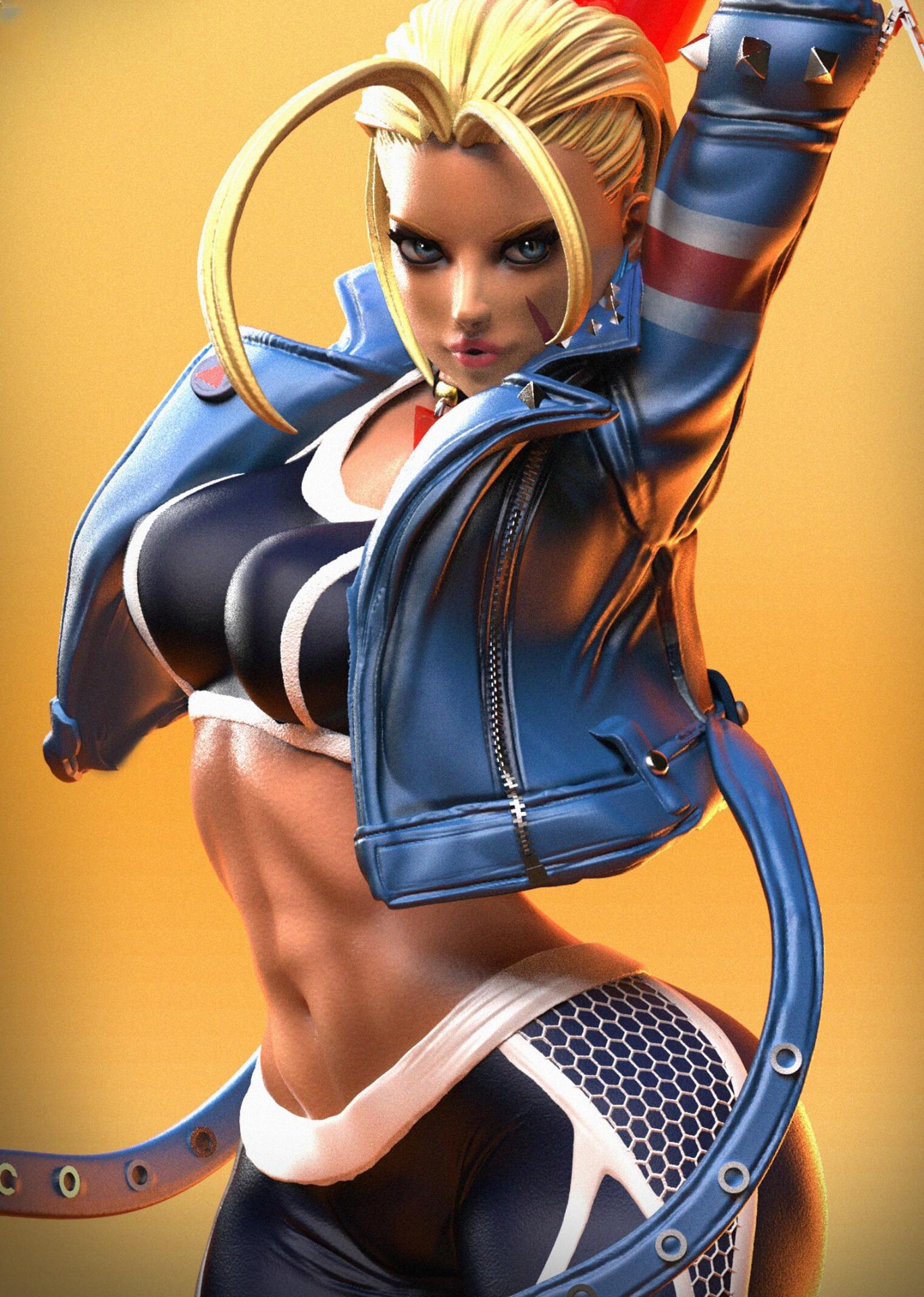 2126 Cammy - Street Fighter 6 - STL 3D Print Files