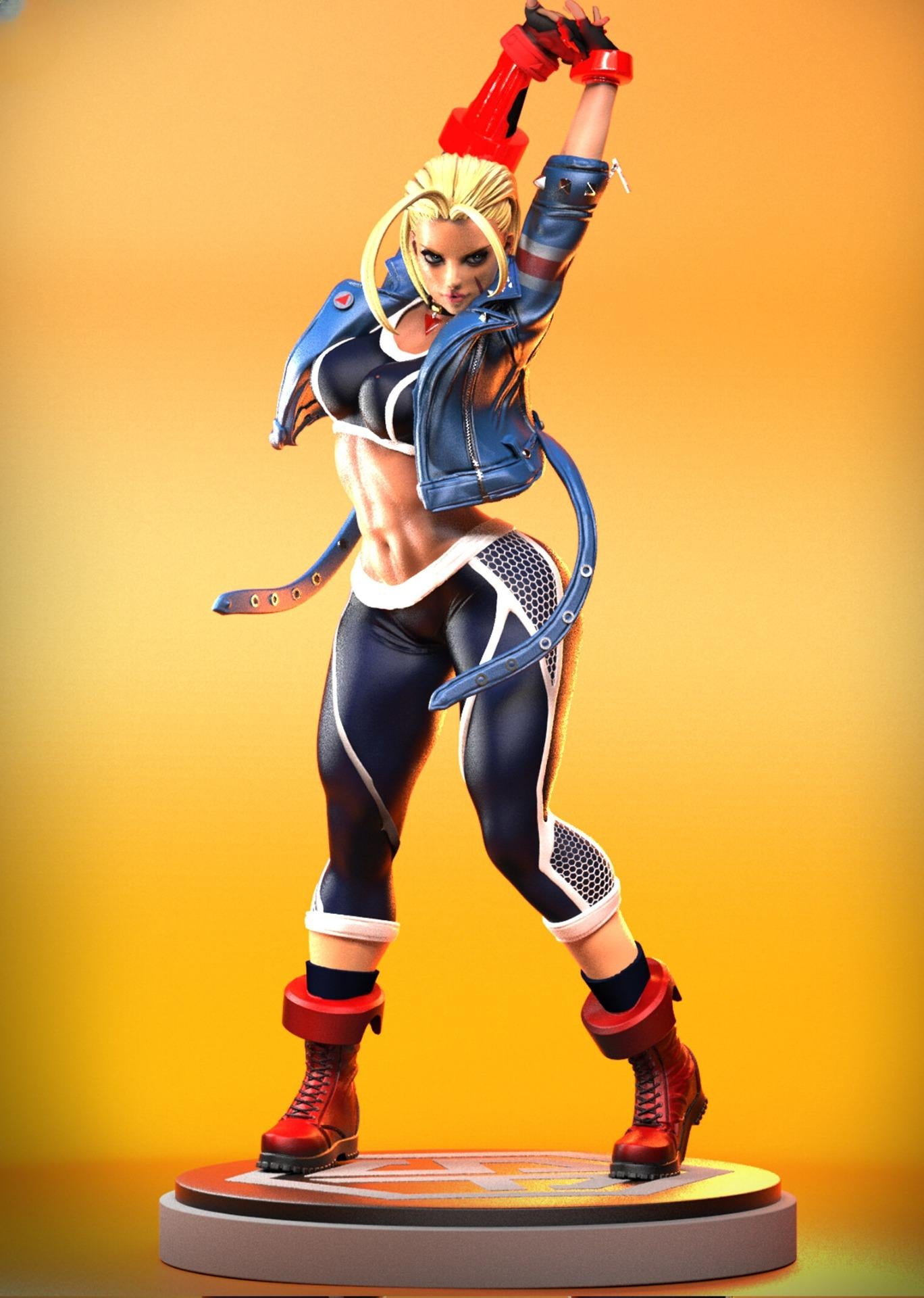 2126 Cammy - Street Fighter 6 - STL 3D Print Files