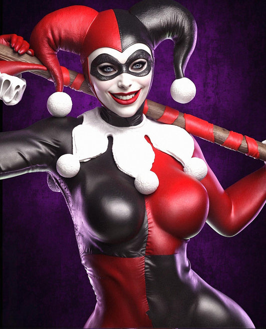 2127 Harley Quinn Classic - DC Comics - STL 3D Print Files