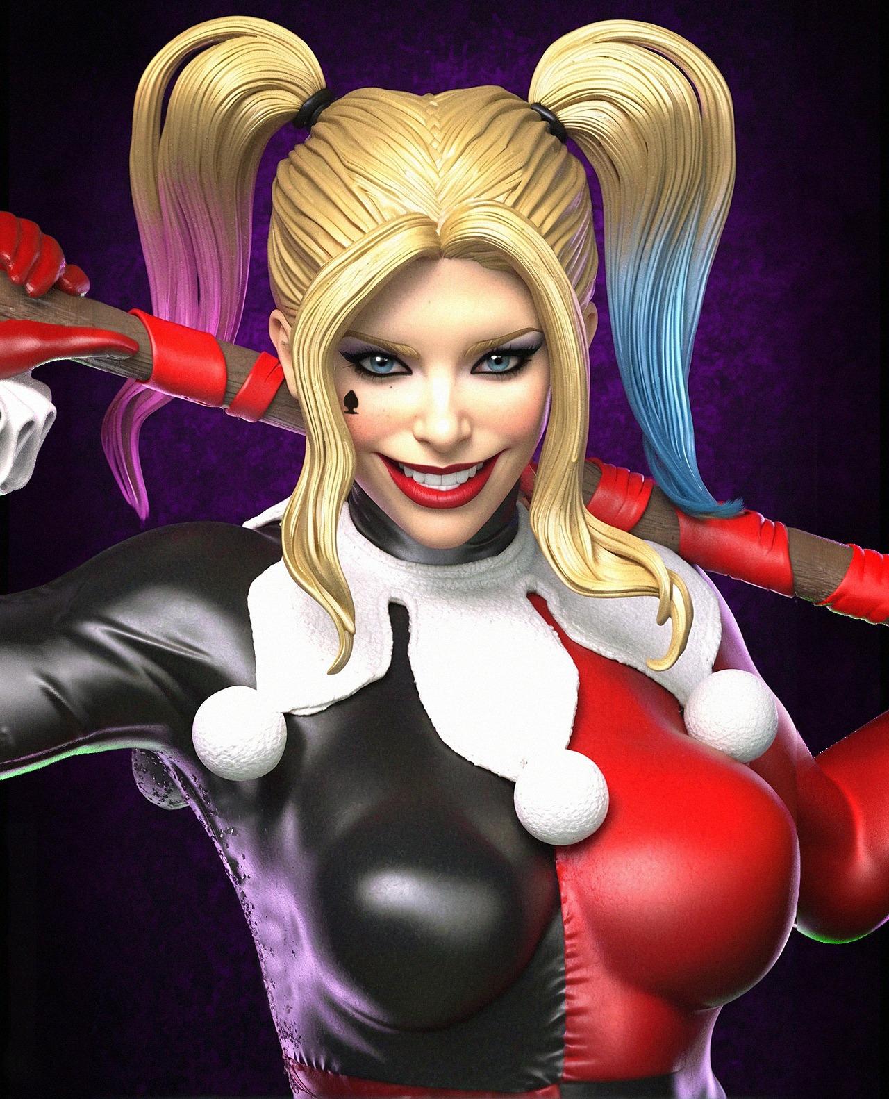 2127 Harley Quinn Classic - DC Comics - STL 3D Print Files