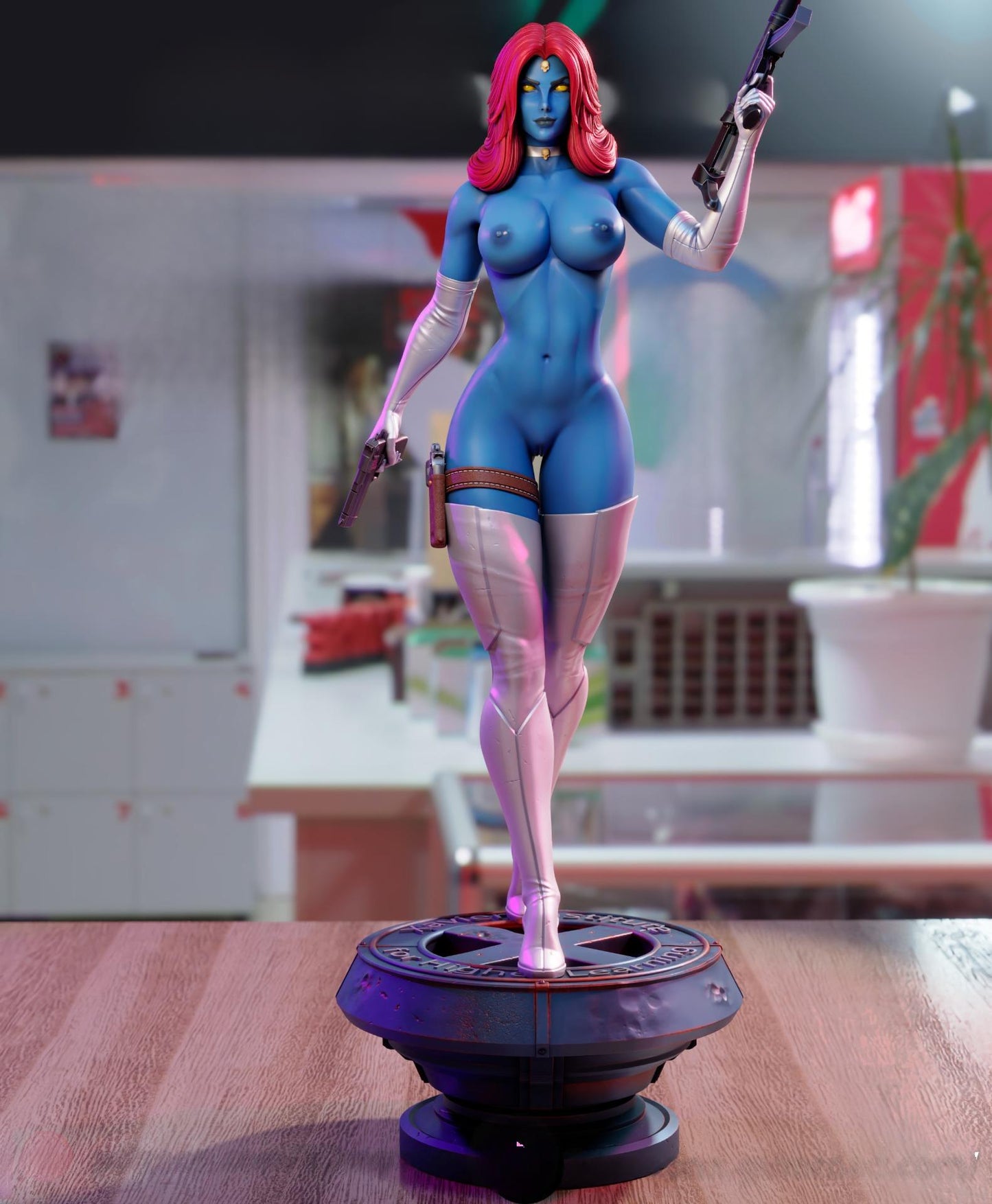 2129 Mystique NSFW - X-Men - STL 3D Print Files