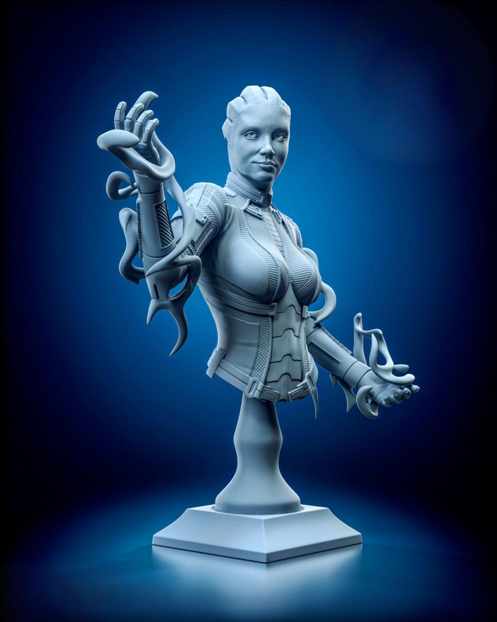 2143 Liara T'Soni - Mass Effect - STL 3D Print Files