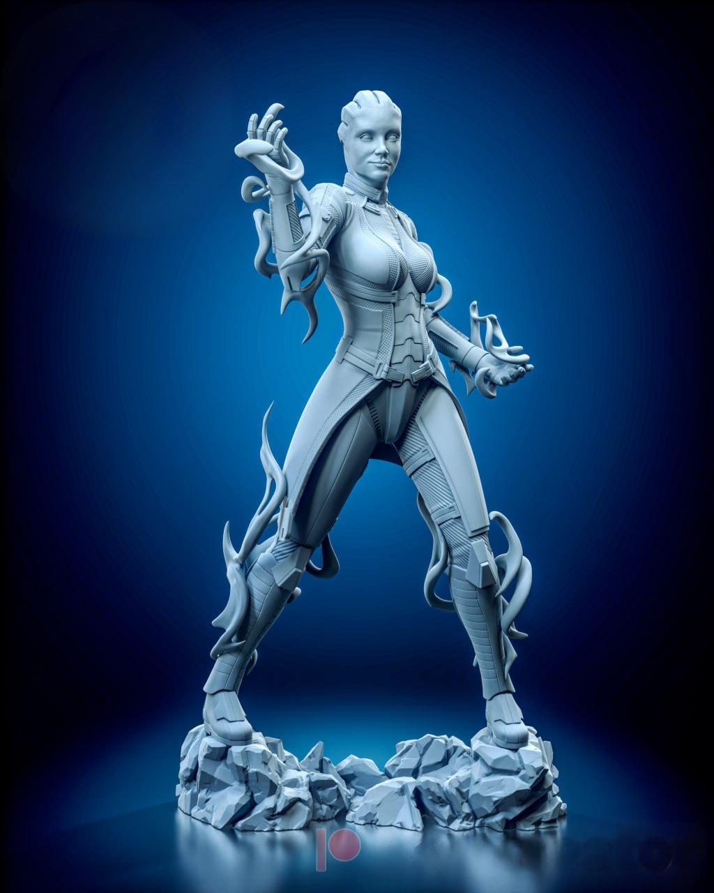 2143 Liara T'Soni - Mass Effect - STL 3D Print Files