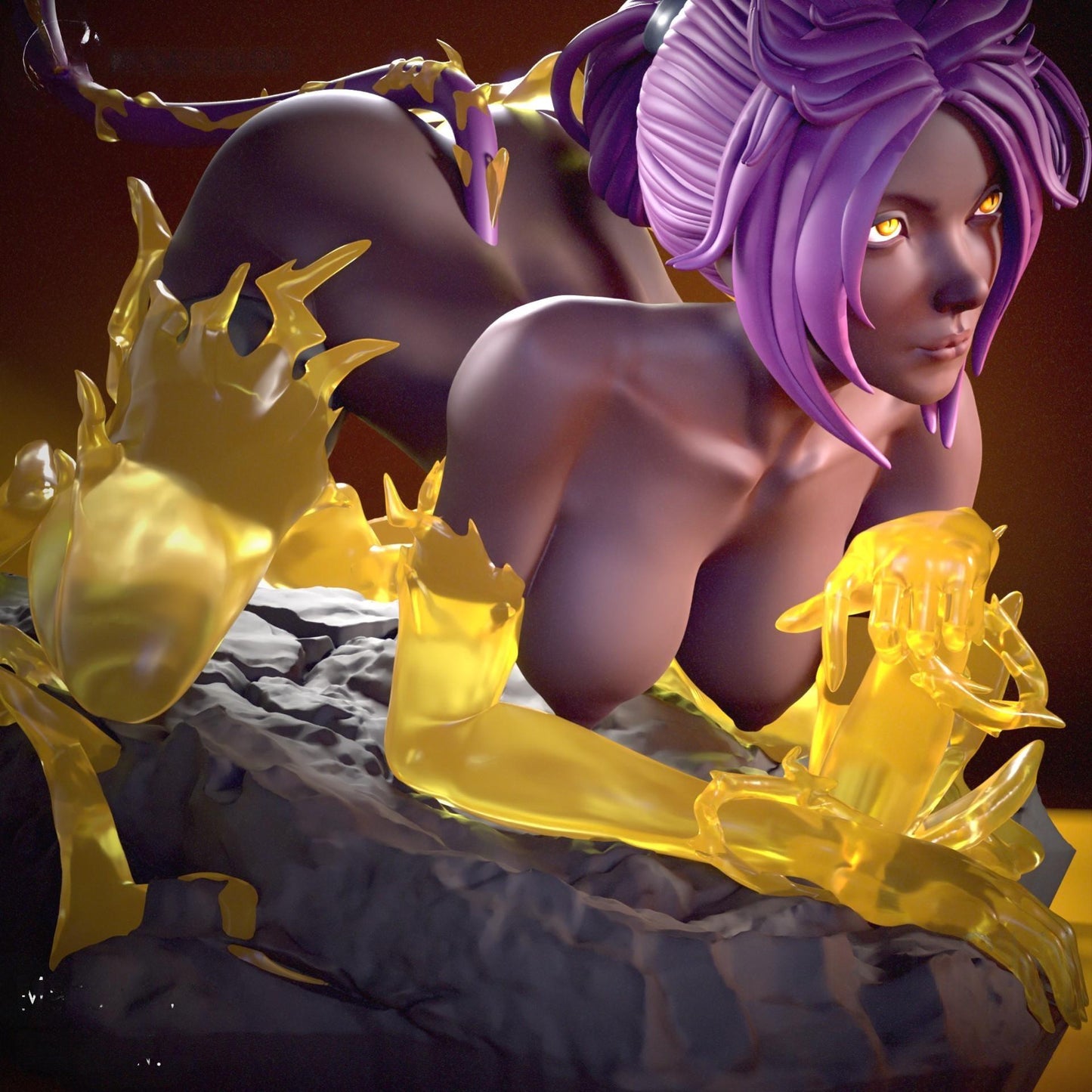 2146 Yoruichi Shihouin NSFW - Bleach - STL 3D Print Files