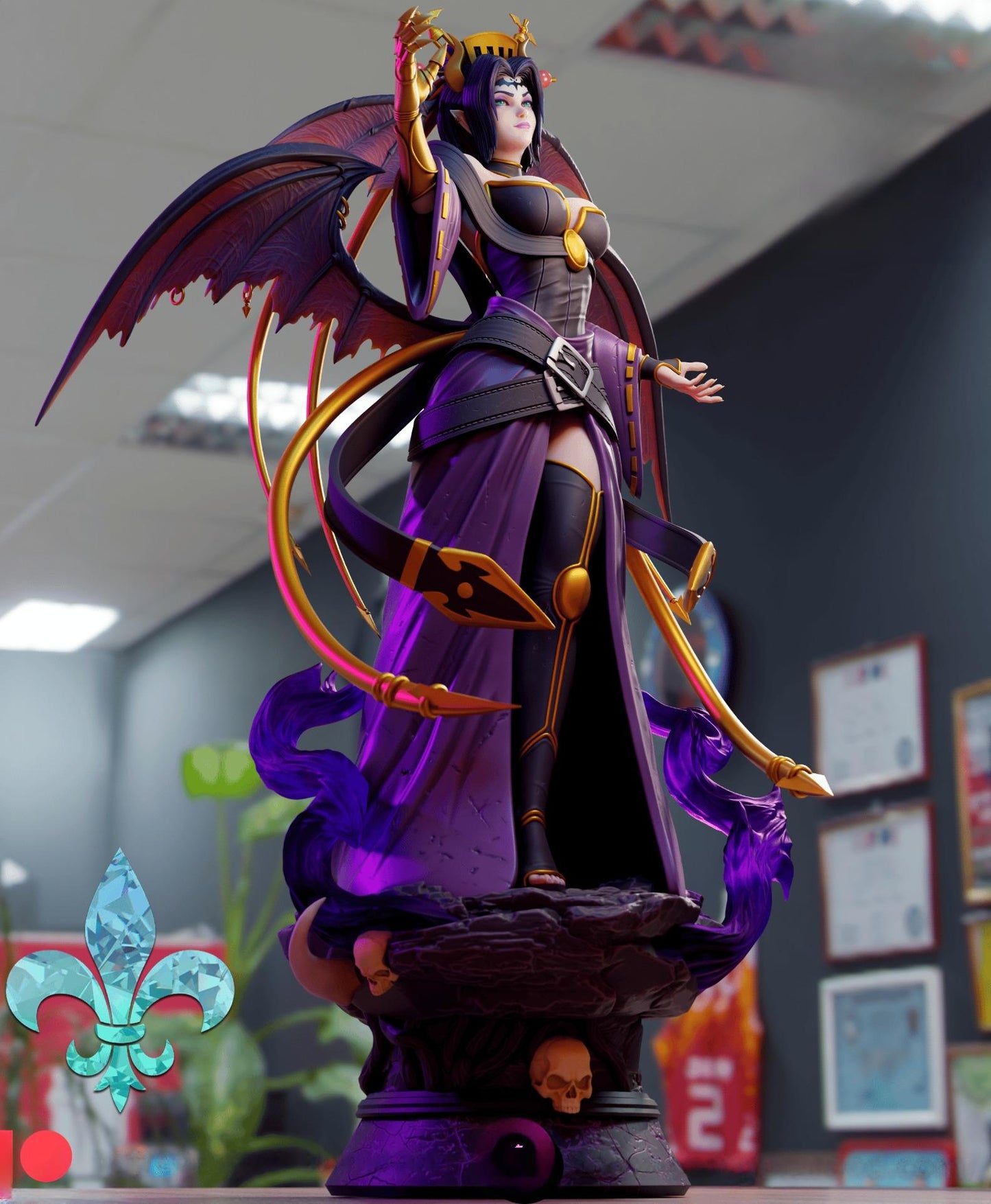 2152 Lilithmon - Digimon - STL 3D Print Files