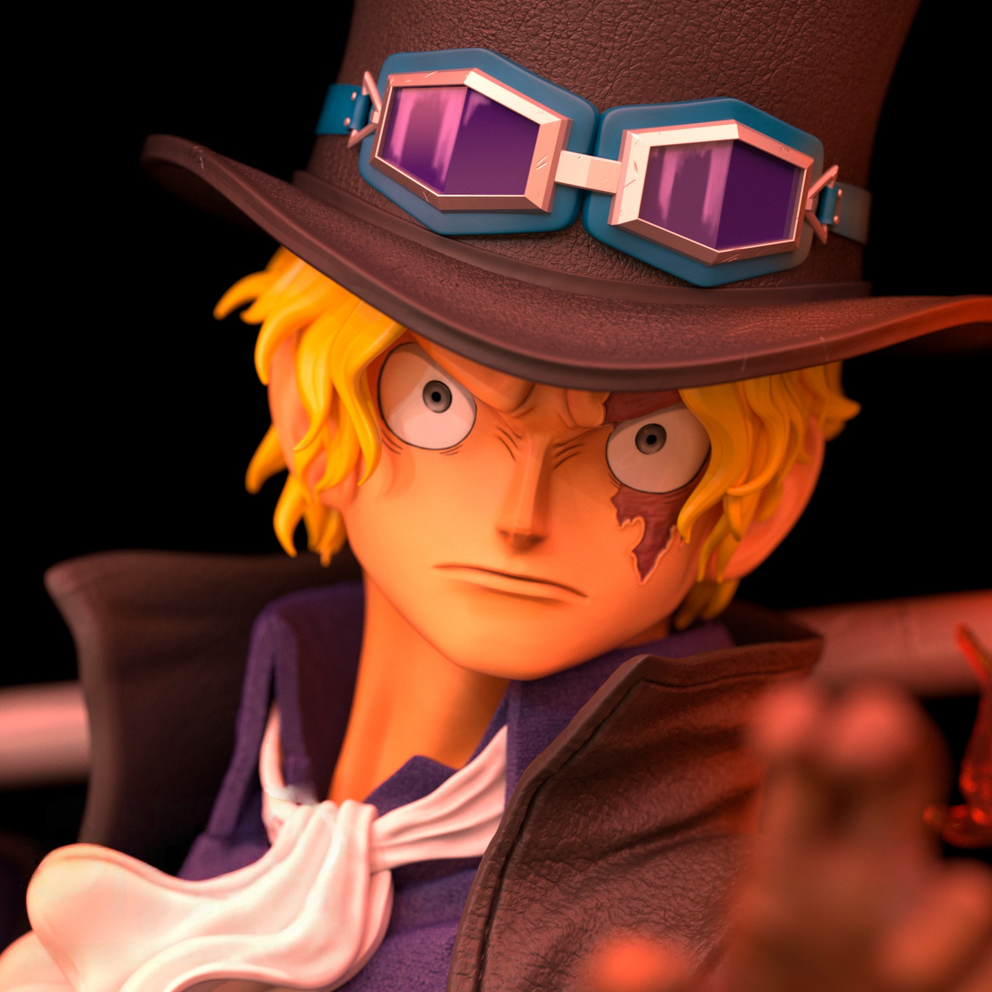 2153 Sabo - One Piece - STL 3D Print Files